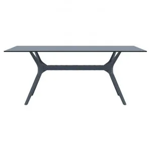 Siesta Ibiza Commercial Grade Indoor / Outdoor Dining Table, 180cm, Anthracite by Siesta, a Dining Tables for sale on Style Sourcebook