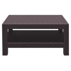 Siesta Monaco Commercial Grade Resin Wicker Outdoor Coffee Table, 93cm,  Chocolate by Siesta, a Tables for sale on Style Sourcebook