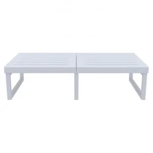 Siesta Mykonos Outdoor Coffee Table, 130cm, Silver Grey by Siesta, a Tables for sale on Style Sourcebook