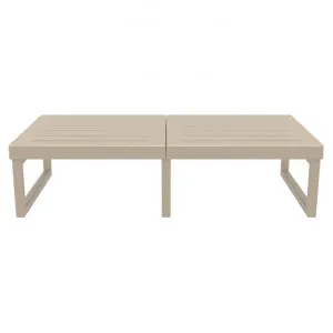 Siesta Mykonos Outdoor Coffee Table, 130cm, Taupe by Siesta, a Tables for sale on Style Sourcebook