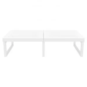 Siesta Mykonos Outdoor Coffee Table, 130cm, White by Siesta, a Tables for sale on Style Sourcebook