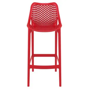 Siesta Air Commercial Grade Indoor / Outdoor Bar Stool, Red by Siesta, a Bar Stools for sale on Style Sourcebook