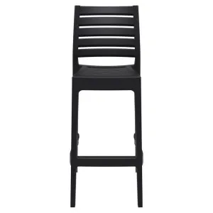 Siesta Ares Commercial Grade Indoor / Outdoor Bar Stool, Black by Siesta, a Bar Stools for sale on Style Sourcebook