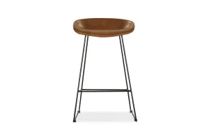 Taylor 65cm Urban Industrial Bar Stool, Black, by Lounge Lovers by Lounge Lovers, a Bar Stools for sale on Style Sourcebook