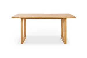 Bronte Natural 150cm Coastal Dining Table, Solid American Timber Oak, by Lounge Lovers by Lounge Lovers, a Dining Tables for sale on Style Sourcebook