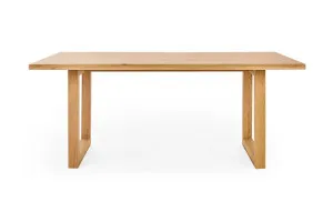 Bronte Natural 180cm Coastal Dining Table, Solid American Timber Oak, by Lounge Lovers by Lounge Lovers, a Dining Tables for sale on Style Sourcebook