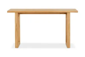 Bronte Natural Coastal Console Table, Oak, by Lounge Lovers by Lounge Lovers, a Console Table for sale on Style Sourcebook