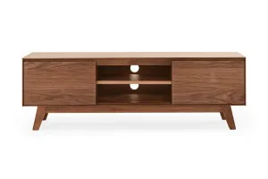 Otis 140cm Modern TV Unit, Scandinavian Style, Walnut, by Lounge Lovers by Lounge Lovers, a Entertainment Units & TV Stands for sale on Style Sourcebook