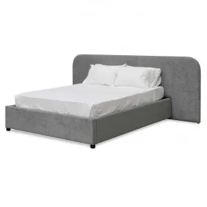 Greta Queen Bed Frame - Flint Grey by Interior Secrets - AfterPay Available by Interior Secrets, a Beds & Bed Frames for sale on Style Sourcebook