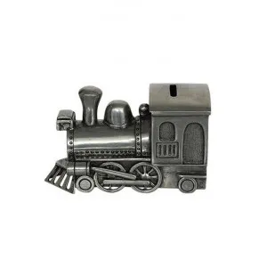 Torrens Pewter Train Money Box by French Country Collection, a Decorative Boxes for sale on Style Sourcebook