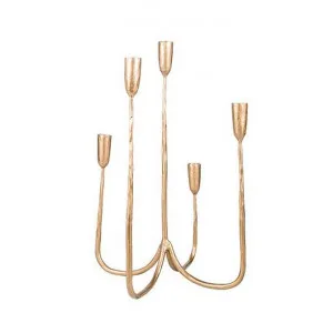 Lex Iron Cluster Candelabra, Small by French Country Collection, a Candle Holders for sale on Style Sourcebook