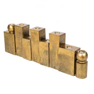 Bouliac Metal Block Candle Holder by French Country Collection, a Candle Holders for sale on Style Sourcebook