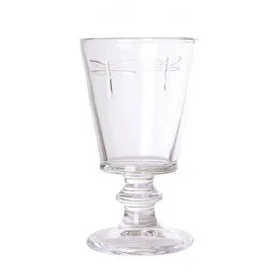 Libellule Glass Wine Goblet by Provencal Treasures, a Wine Glasses for sale on Style Sourcebook