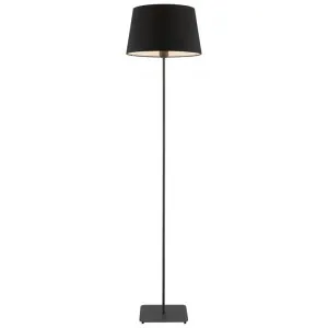 Devon Metal Base Floor Lamp, Black by Telbix, a Floor Lamps for sale on Style Sourcebook