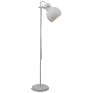 Mento Metal Floor Lamp, White by Telbix, a Floor Lamps for sale on Style Sourcebook