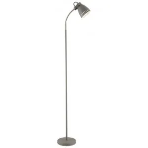 Nova Metal Floor Lamp, Grey by Telbix, a Floor Lamps for sale on Style Sourcebook
