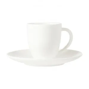 VTWonen Michallon Porcelain Tea Cup & Saucer, Classic White by vtwonen, a Cups & Mugs for sale on Style Sourcebook
