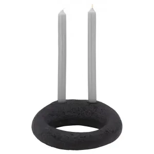 VTWonen Ecomix Recycled Paper Candle Holder, Small, Black by vtwonen, a Candle Holders for sale on Style Sourcebook