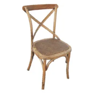 Boen Timber Cross Back Dining Chair, Antique Natural by Montego, a Dining Chairs for sale on Style Sourcebook