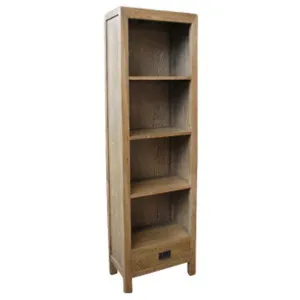 Roanne Timber Slim Bookcase, Antique Natural by Montego, a Bookshelves for sale on Style Sourcebook