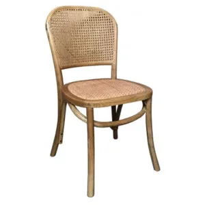 Andros Timber & Rattan Dining Chair, Natural by Montego, a Dining Chairs for sale on Style Sourcebook