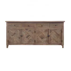 Bacchus Reclaimed Elm Timber 4 Door 4 Drawer Buffet Table, 180cm by Montego, a Sideboards, Buffets & Trolleys for sale on Style Sourcebook