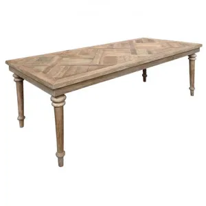 Bacchus Reclaimed Elm Timber Dining Table, 200cm by Montego, a Dining Tables for sale on Style Sourcebook