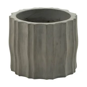 Flinders Pot Small 29 x 24cm in Grey by OzDesignFurniture, a Outdoor Furniture for sale on Style Sourcebook