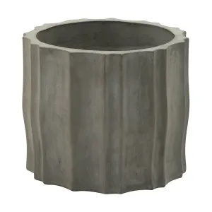 Flinders Pot Medium 42 x 36cm in Grey by OzDesignFurniture, a Baskets, Pots & Window Boxes for sale on Style Sourcebook