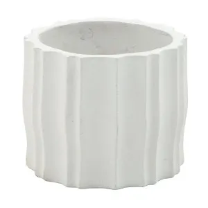 Flinders Pot Large 60 x 48cm in Bone by OzDesignFurniture, a Outdoor Furniture for sale on Style Sourcebook
