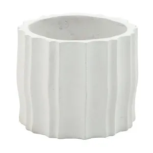 Flinders Pot Large 60 x 48cm in Bone by OzDesignFurniture, a Baskets, Pots & Window Boxes for sale on Style Sourcebook