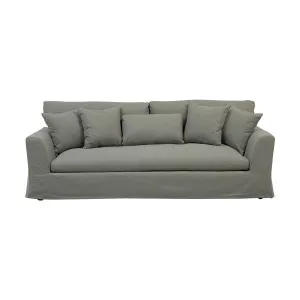 Camila 3.5 Seater Sofa in Broderick Natural by OzDesignFurniture, a Sofas for sale on Style Sourcebook