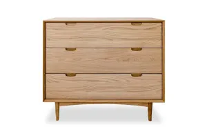 Erikson Scandinavian Chest Of Drawers, Oak, by Lounge Lovers by Lounge Lovers, a Dressers & Chests of Drawers for sale on Style Sourcebook