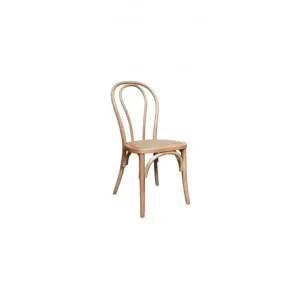 Maillet Stackable Bentwood Dining Chair, Rattan Seat, Natural by Montego, a Dining Chairs for sale on Style Sourcebook