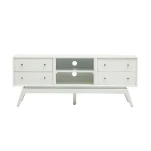 Sari Entertainment Unit 160cm in White by OzDesignFurniture, a Entertainment Units & TV Stands for sale on Style Sourcebook
