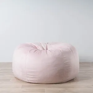 Pierre Fur Bean Bag - Blush Pink by Ivory & Deene, a Bean Bags for sale on Style Sourcebook