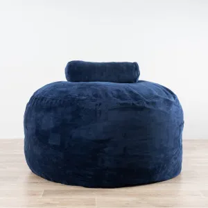 Grand Bean Bag - Navy - Sensory Foam Filling Included by Ivory & Deene, a Bean Bags for sale on Style Sourcebook