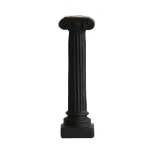 Paradox Ionic Column Candle Holder, Small, Black by Paradox, a Candle Holders for sale on Style Sourcebook