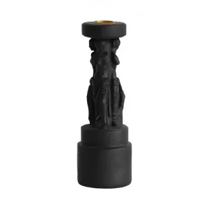 Paradox Aphrodite Column Candle Holder, Black by Paradox, a Candle Holders for sale on Style Sourcebook