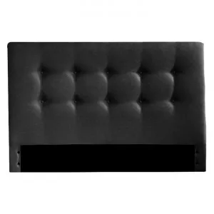 Brook Fabric Bed Headboard, King, Charcoal by SGA Furniture, a Bed Heads for sale on Style Sourcebook
