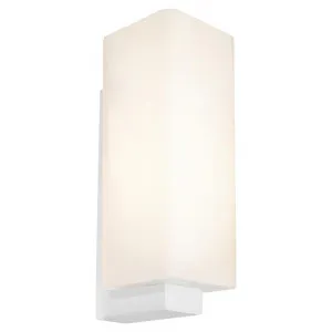 Ramon Glass Wall Light, White by Cougar Lighting, a Wall Lighting for sale on Style Sourcebook