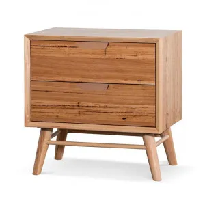 Hetty Bedside Table - Wormy Chestnut by Interior Secrets - AfterPay Available by Interior Secrets, a Bedside Tables for sale on Style Sourcebook