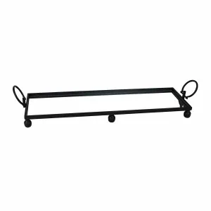 Blair Tray With Handles 94x11cm in Black by OzDesignFurniture, a Trays for sale on Style Sourcebook