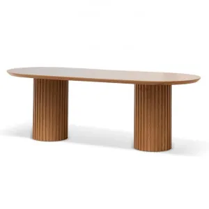 Marty 2.2m Wooden Dining Table - Natural by Interior Secrets - AfterPay Available by Interior Secrets, a Dining Tables for sale on Style Sourcebook