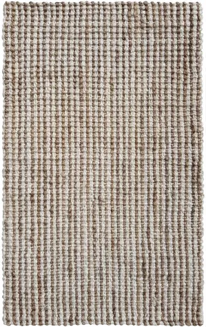 Andes Ribbed Jute Rug | Natural Silver / Ivory by Rug Addiction, a Jute Rugs for sale on Style Sourcebook