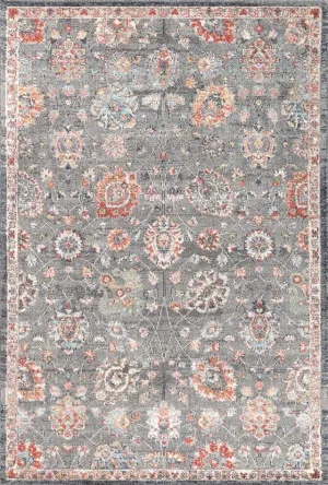Mayfield Floral Rug | Grey by Rug Addiction, a Persian Rugs for sale on Style Sourcebook