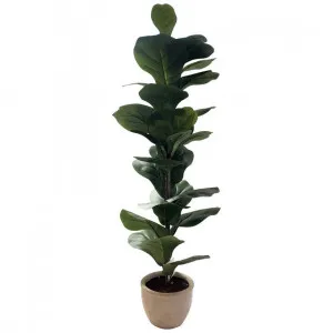 Botanic Lifestyles Artificial Fiddle Leaf Tree 95cm by Botanic lifestyle, a Plants for sale on Style Sourcebook