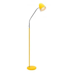 Sara Metal Floor Lamp, Yellow by Mercator, a Floor Lamps for sale on Style Sourcebook