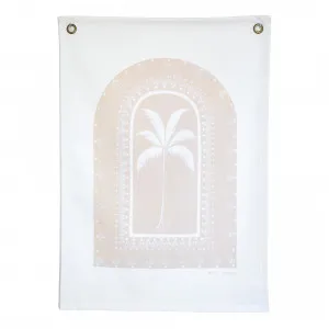 Coco Palm Canvas Wall Flag by My Kind of Bliss, a Kids Prints & Wall Decor for sale on Style Sourcebook