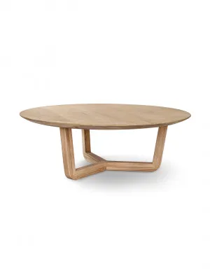 Theodore Round Coffee Table in Natural Oak by Tallira Furniture, a Coffee Table for sale on Style Sourcebook